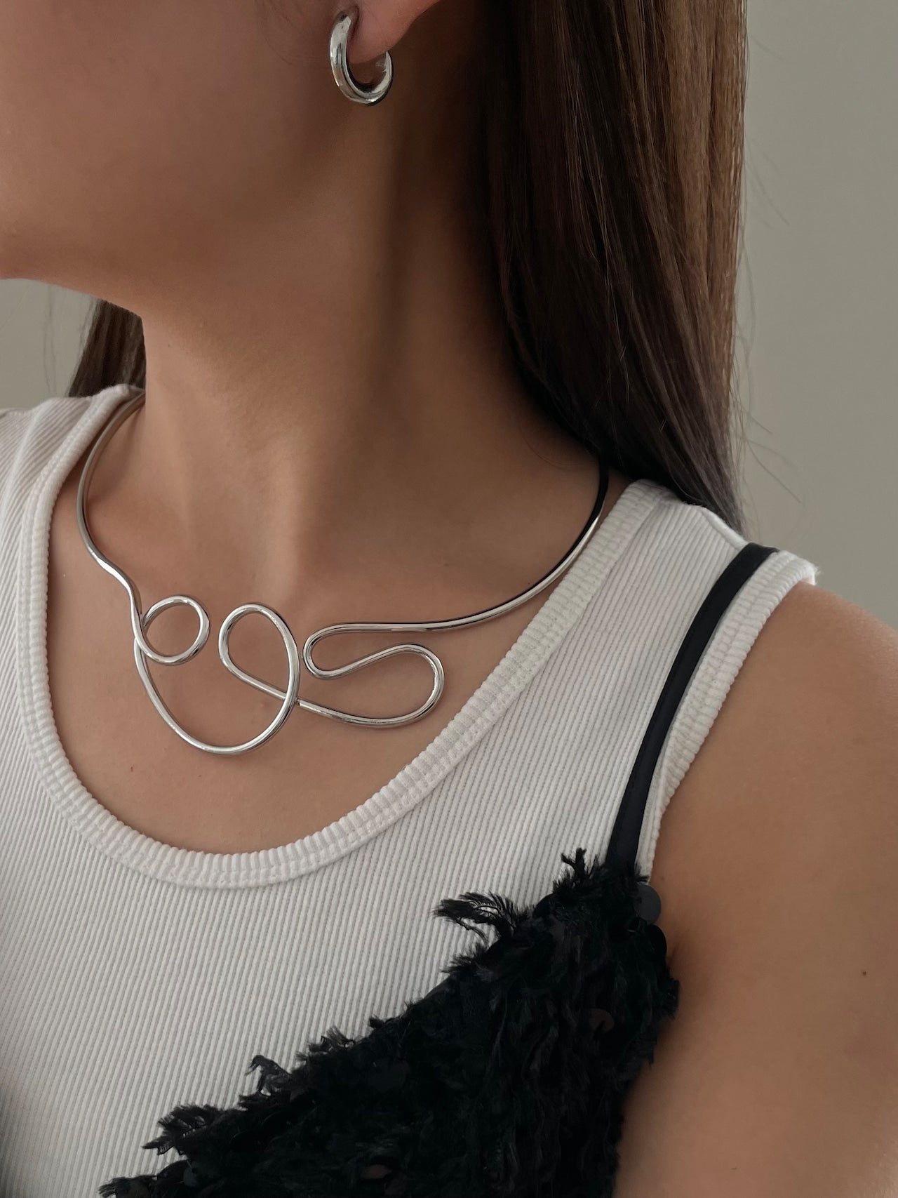 [現貨] Nuance necklace silver