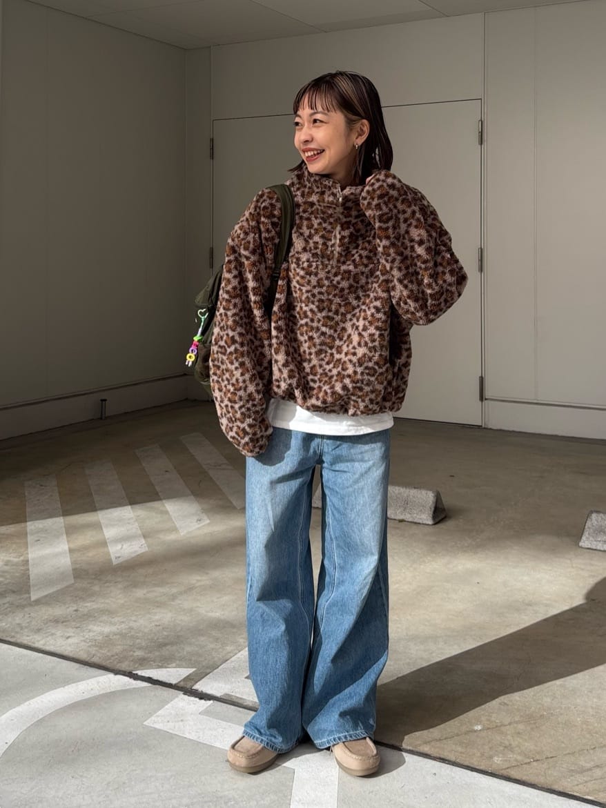 umm. By Discoat 毛毛 half-zip top - Image 55