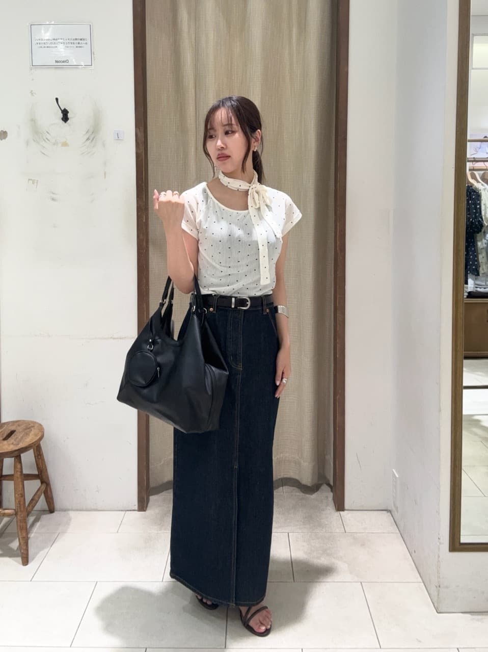umm. By Discaot 波點Top with choker - Image 62