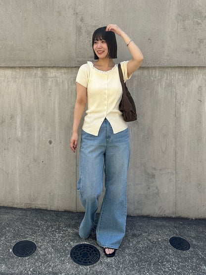 umm.By Discoat ruffled collar pullover - Image 66
