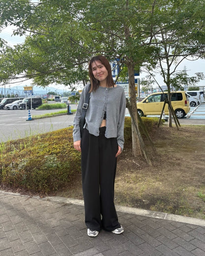 umm. By Discoat 心心紐Cardigan - Image 43