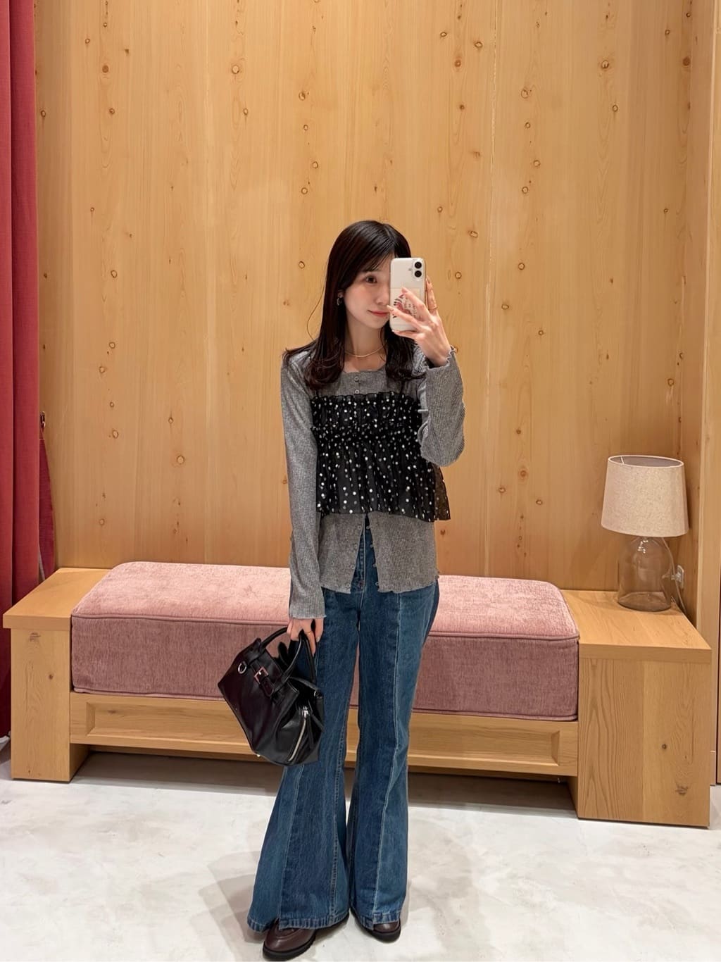 mystic 薄紗 flower bustier - Image 19