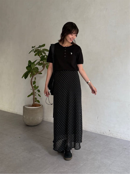 CPCM 格紋/ 波點 sheer skirt - Image 42