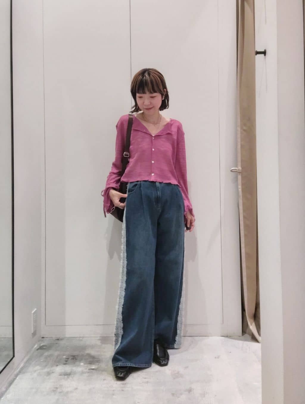 umm. By Discoat 各種紐扣 Sheer Cardigan - Image 47