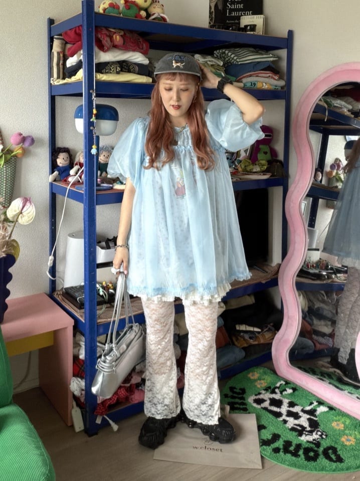 w closet 歐根紗 blouse - Image 30