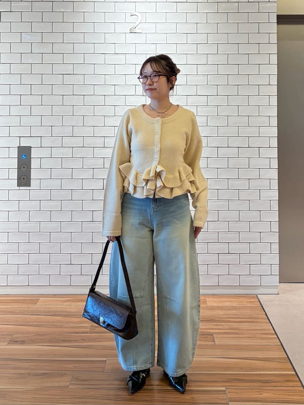Kastane Peplum Knit Cardigan - Image 57