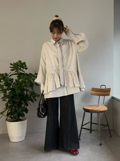 CIAOPANIC 多層束腰襯衫裙連TIE - Image 85