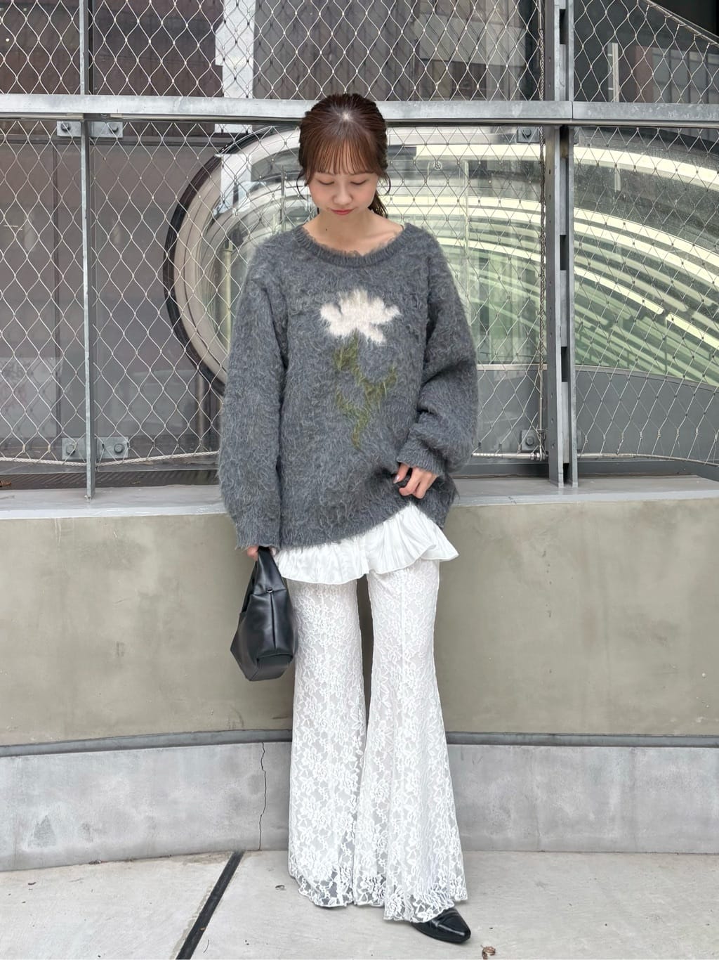 Kastane Flower motif knit - Image 29