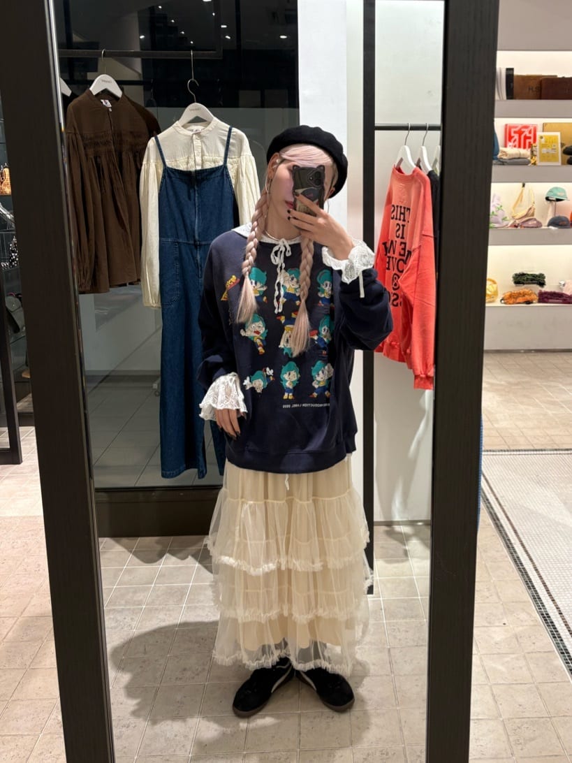 [Layer正] CIAOPANIC Lace Mellow Hoodie Tops - Image 66