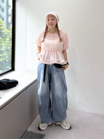 w closet Off-shoulder frill blouse - Image 54