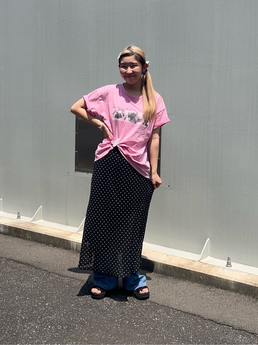 CPCM 格紋/ 波點 sheer skirt - Image 38