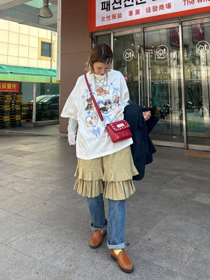CIAOPANIC 貓貓狗狗大Tee - Image 28