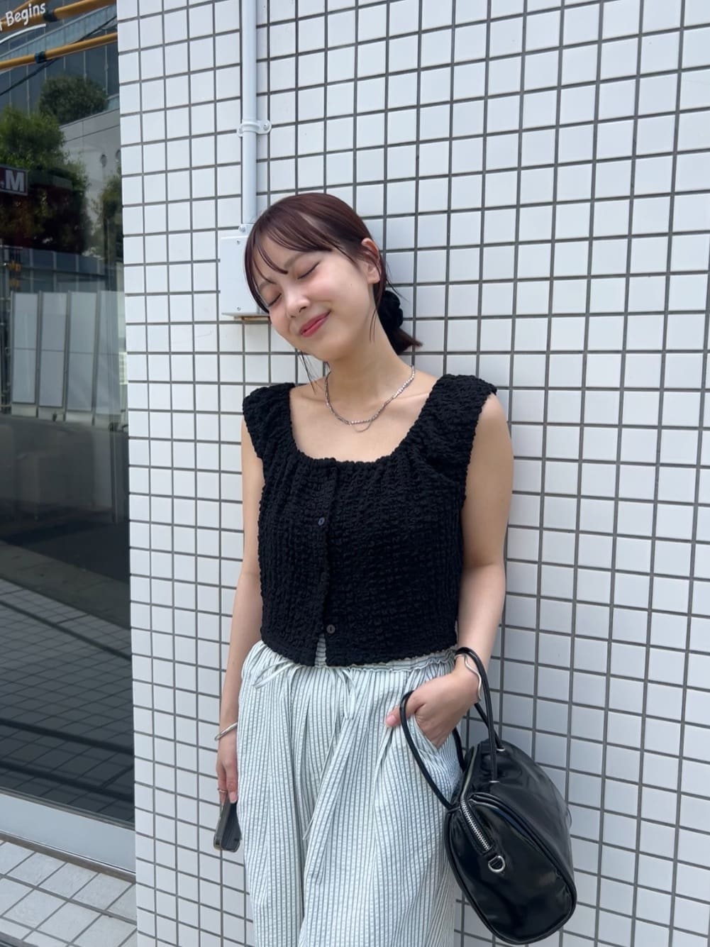 Mystic 方領短版背心