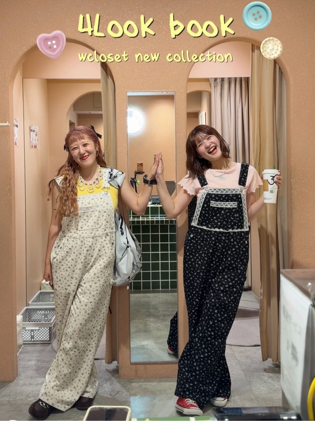 w closet sheer 格紋吊帶ops - Image 30