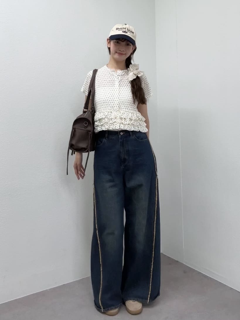 w closet 波點Lace荷葉邊短袖薄cardigan - Image 34
