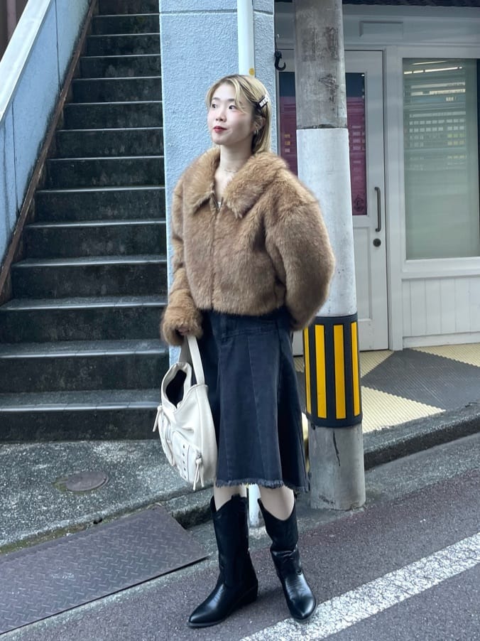 Kastane 不規則中長裙