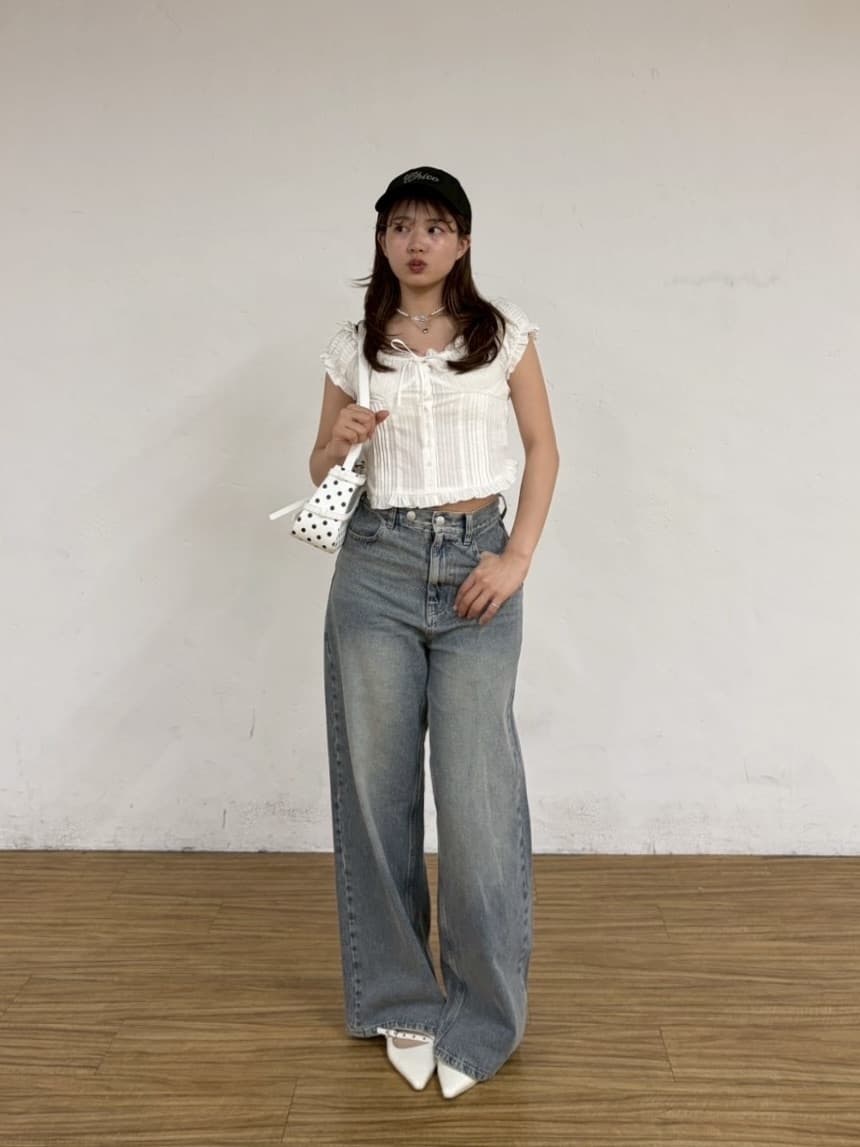 [Set Fair Item #4] CHICO Cotton lace sleeveless blouse - Image 22