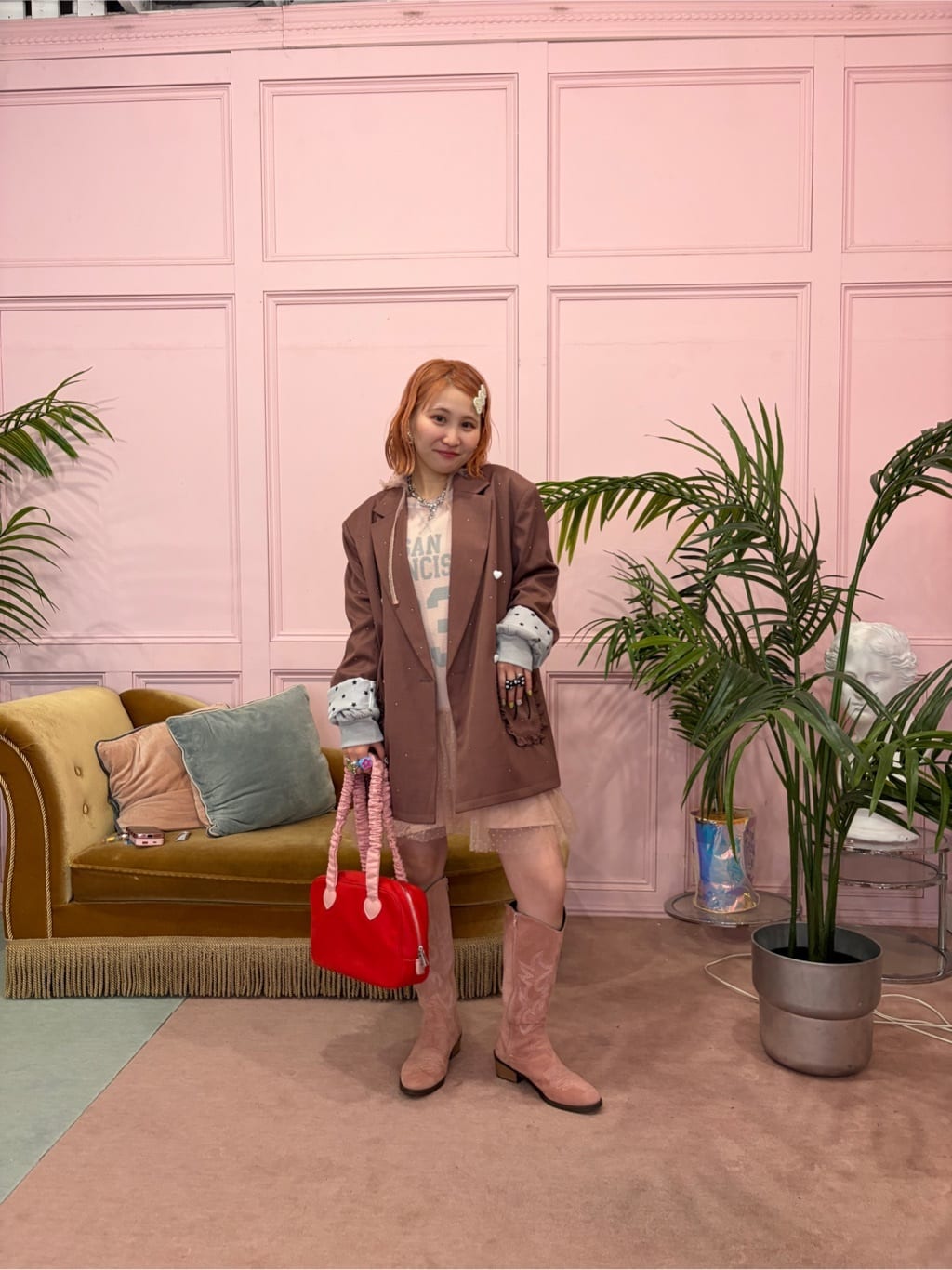 HELLO.SANFRANCISCO Waffle Logo Tulle Hoodie Tunic - Image 28