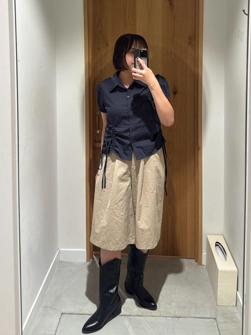 Kastane puff rubbon shirt - Image 42