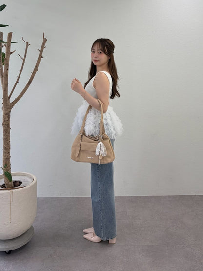 [Set Fair Item #11] CHICO belt handle bag with charm - Image 25