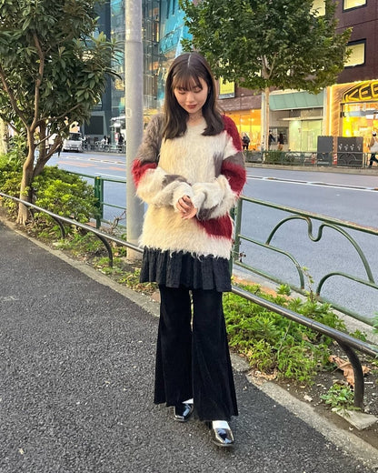 Kastane 神級絲絨喇叭褲🧶