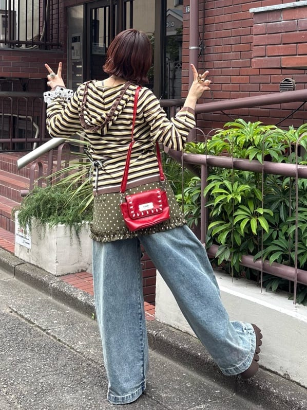 CIAOPANIC 間條 sheer knit hoodie - Image 30
