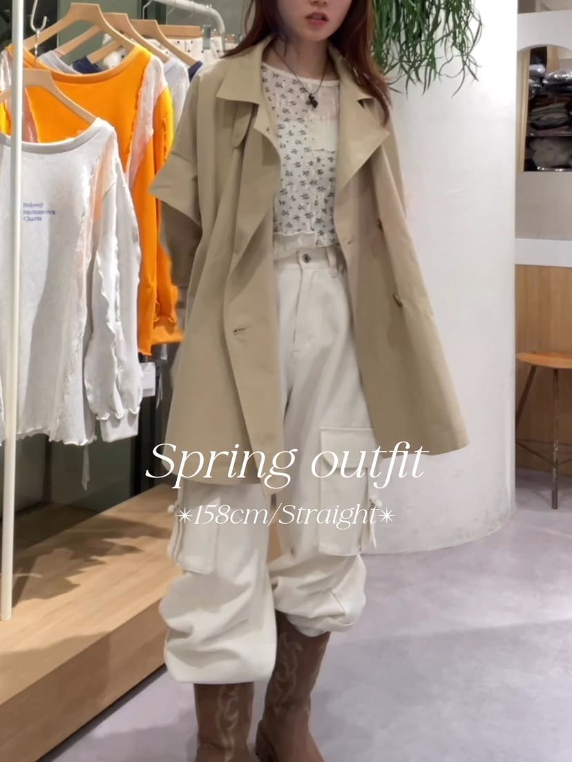 w closet 碎花拼接Tee - Image 52