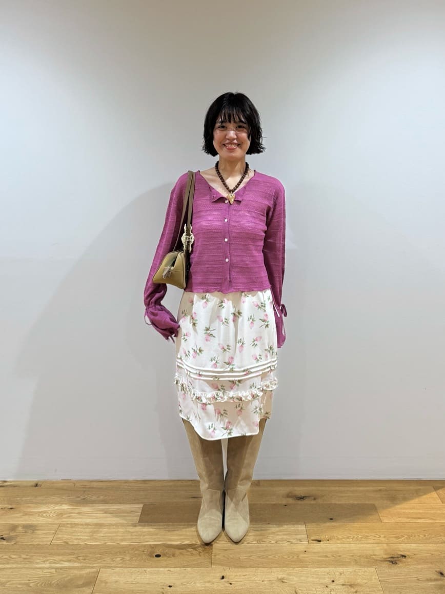 umm. By Discoat 各種紐扣 Sheer Cardigan - Image 50