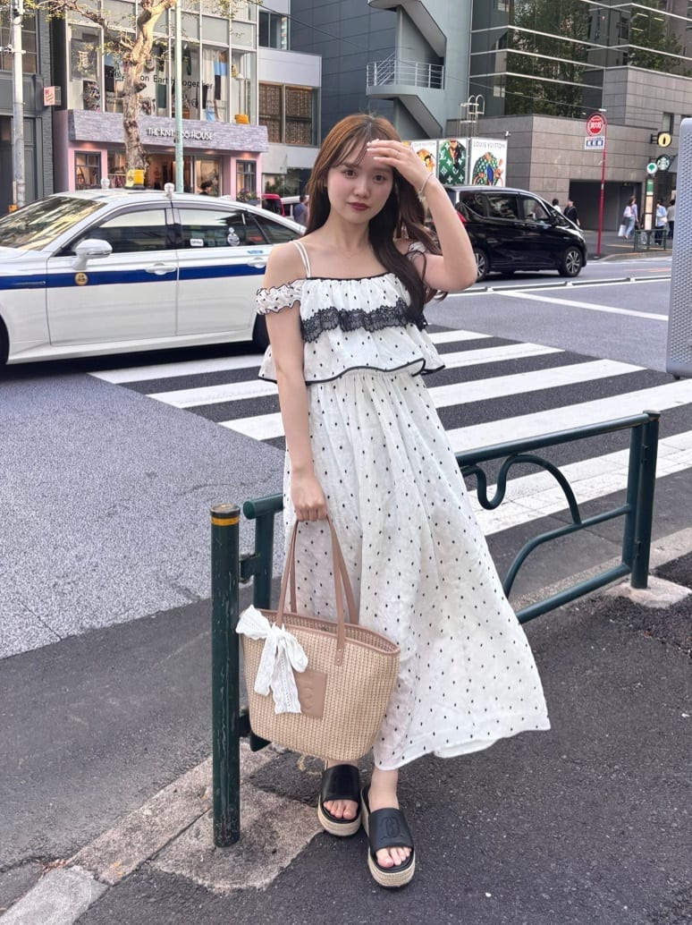 [Set Fair Item #9] CHICO Lace airy dress - Image 14