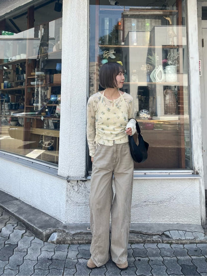 [純色/碎花] Kastane Mohair Knit 2P Set - Image 48