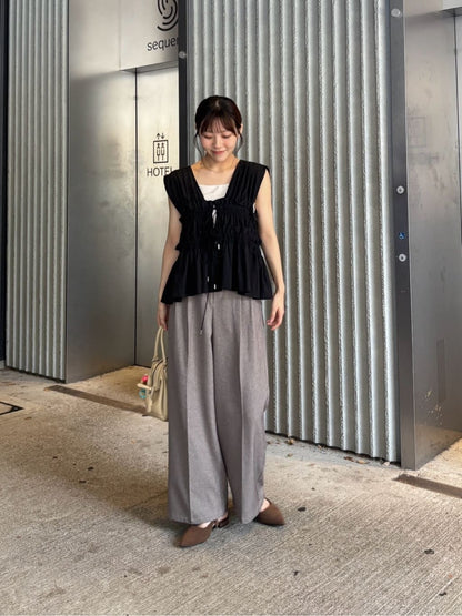 umm. By Discoat 褶褶絲帶 Sleeveless - Image 117