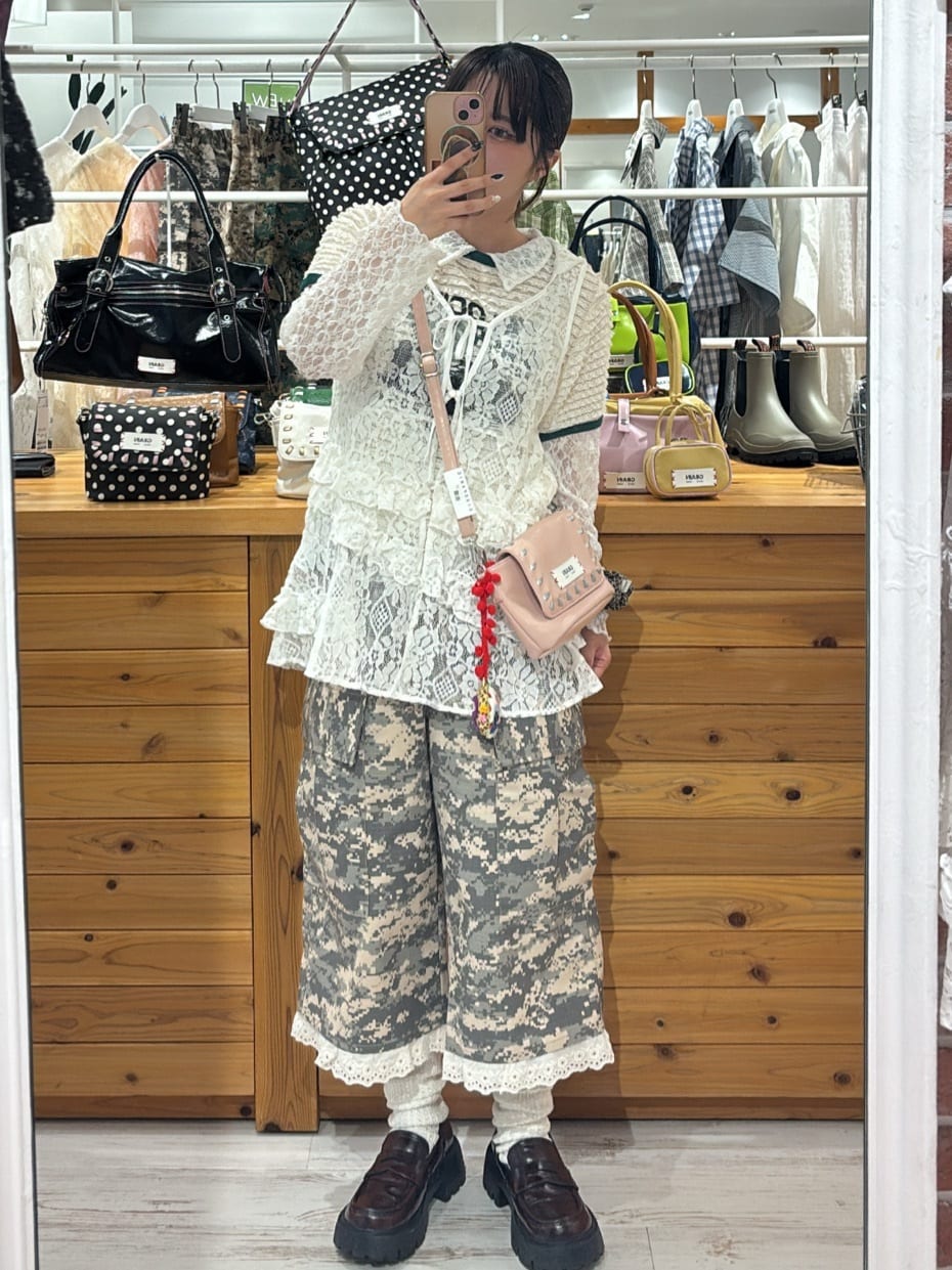 CIAOPANIC 2-Way Lace Polo 長袖 Top - Image 34