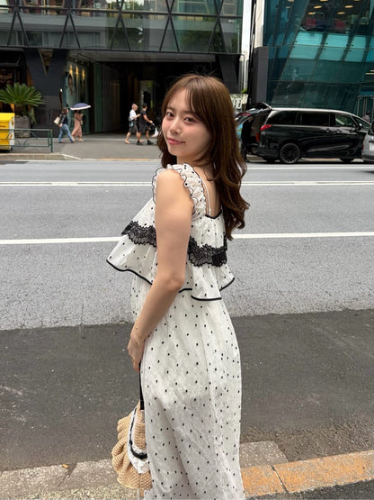 [Set Fair Item #9] CHICO Lace airy dress - Image 15