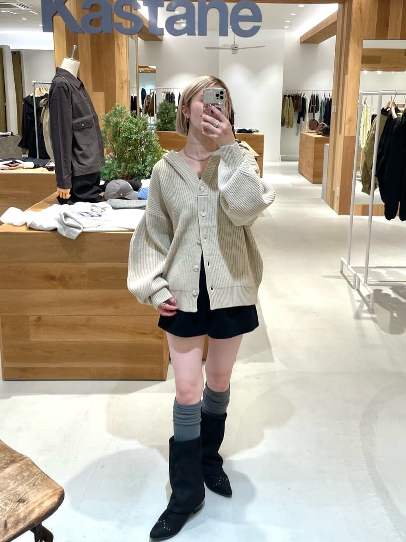 Kastane Voluminous hooded knit cardigan - Image 69