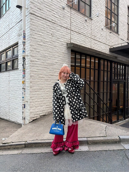 HELLO.SANFRANCISCO Waffle Logo Tulle Hoodie Tunic - Image 26