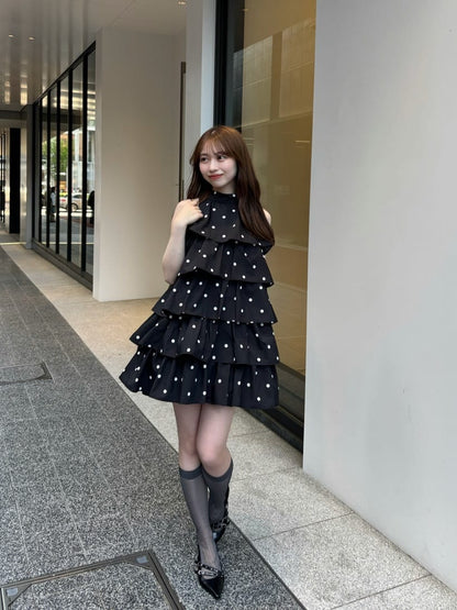 [Set Fair Item #7] CHICO ribbon tiered mini dress - Image 35