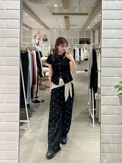 mystic Airy Shirring Blouse - Image 43