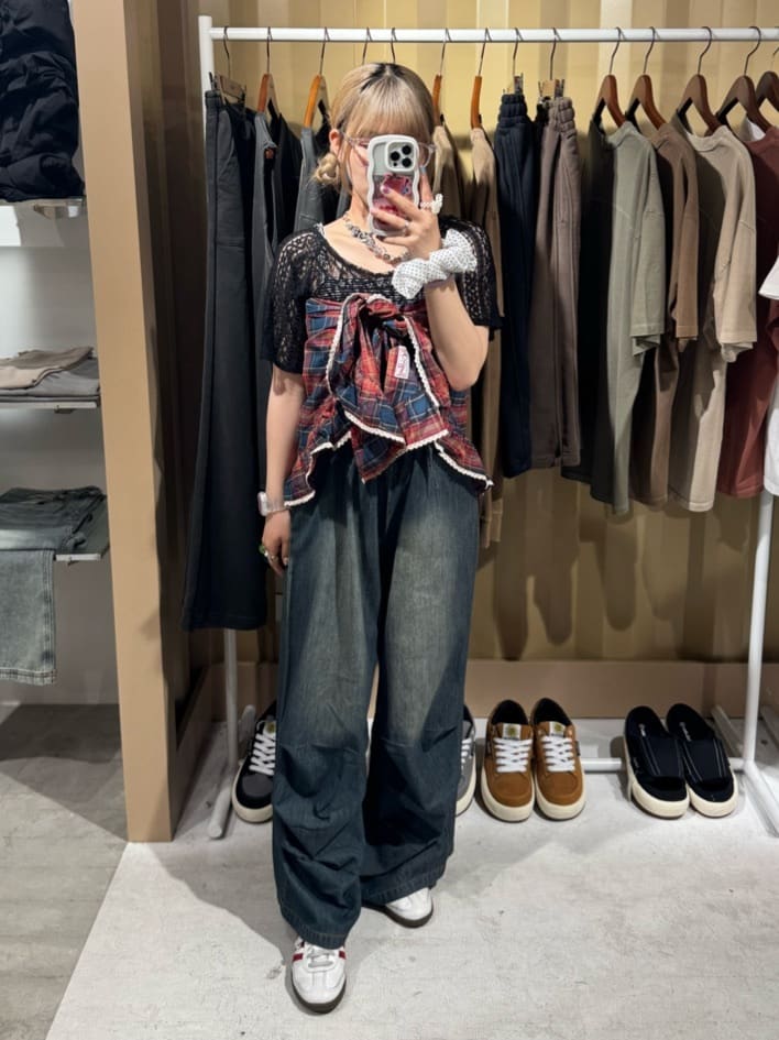 CIAOPANIC Lace拼接sheer top - Image 47