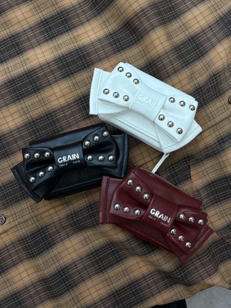 Grain Studded Ribbon Wallet - Image 20