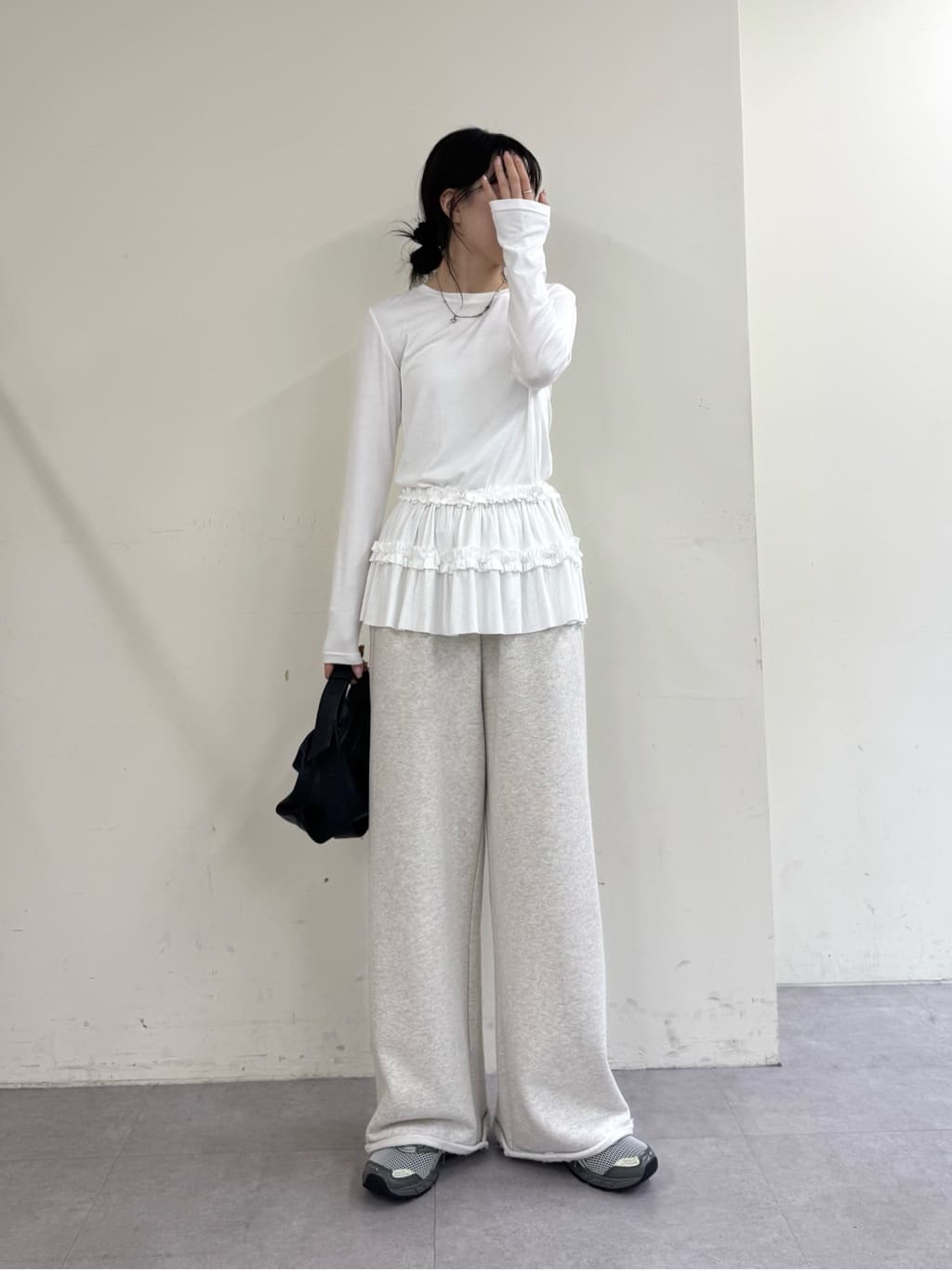 CIAOPANIC TYPY 荷葉邊 Layer 長 Tee