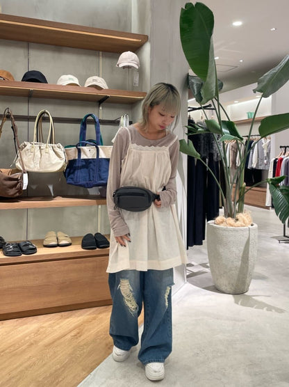 DISCOAT 印度棉 ribbon lace tunic - Image 37