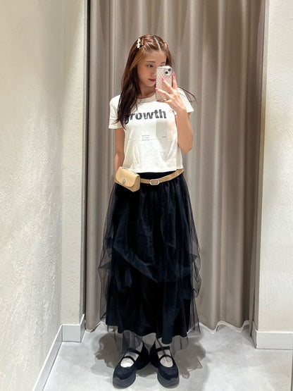 Kastane Random Tuck Tulle Skirt - Image 31