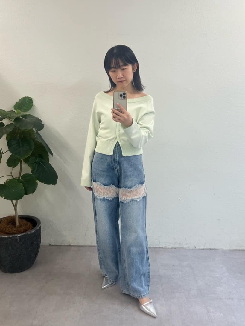 mystic Lace switching denim - Image 76