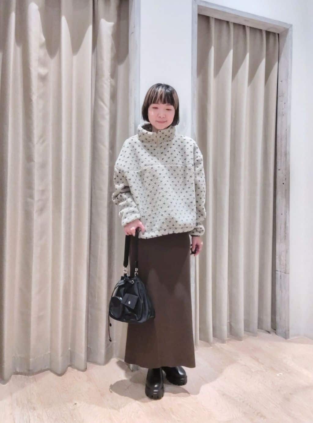 umm. By Discoat 毛毛 half-zip top - Image 61