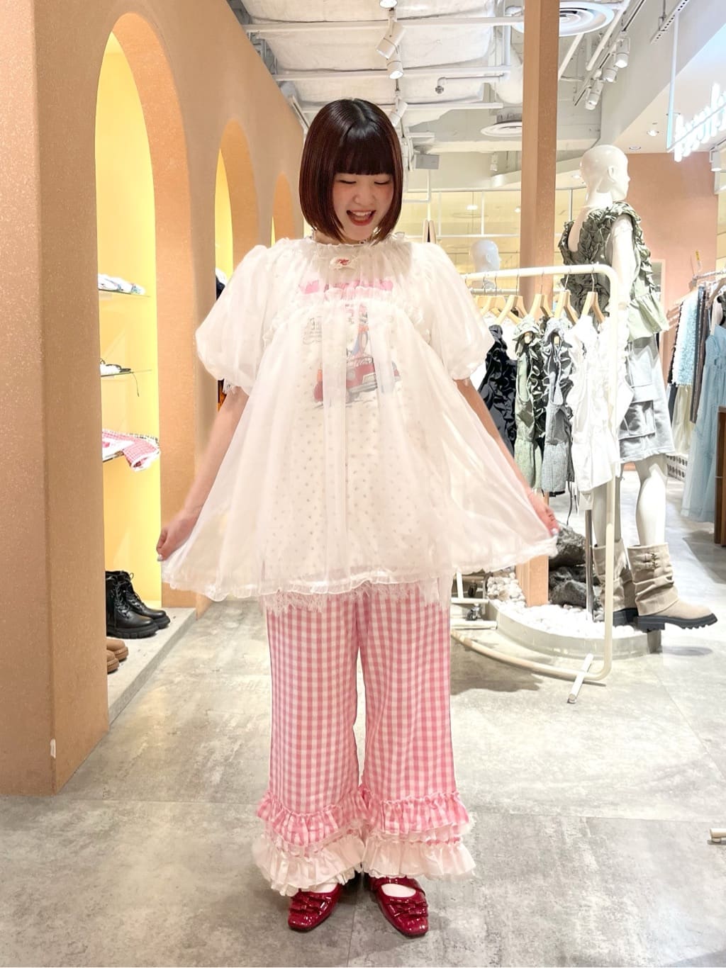 w closet 歐根紗 blouse - Image 27
