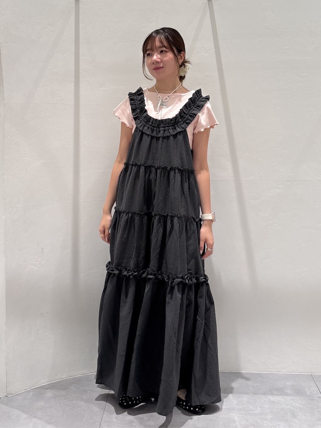 w closet 100%Cotton荷葉邊肩帶ops - Image 35