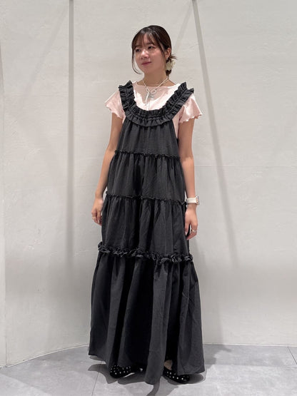 w closet 100%Cotton荷葉邊肩帶ops - Image 35