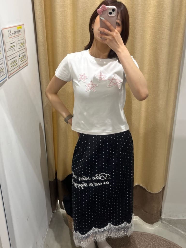 CIAOPANIC 波點緞面刺繡裙 - Image 36