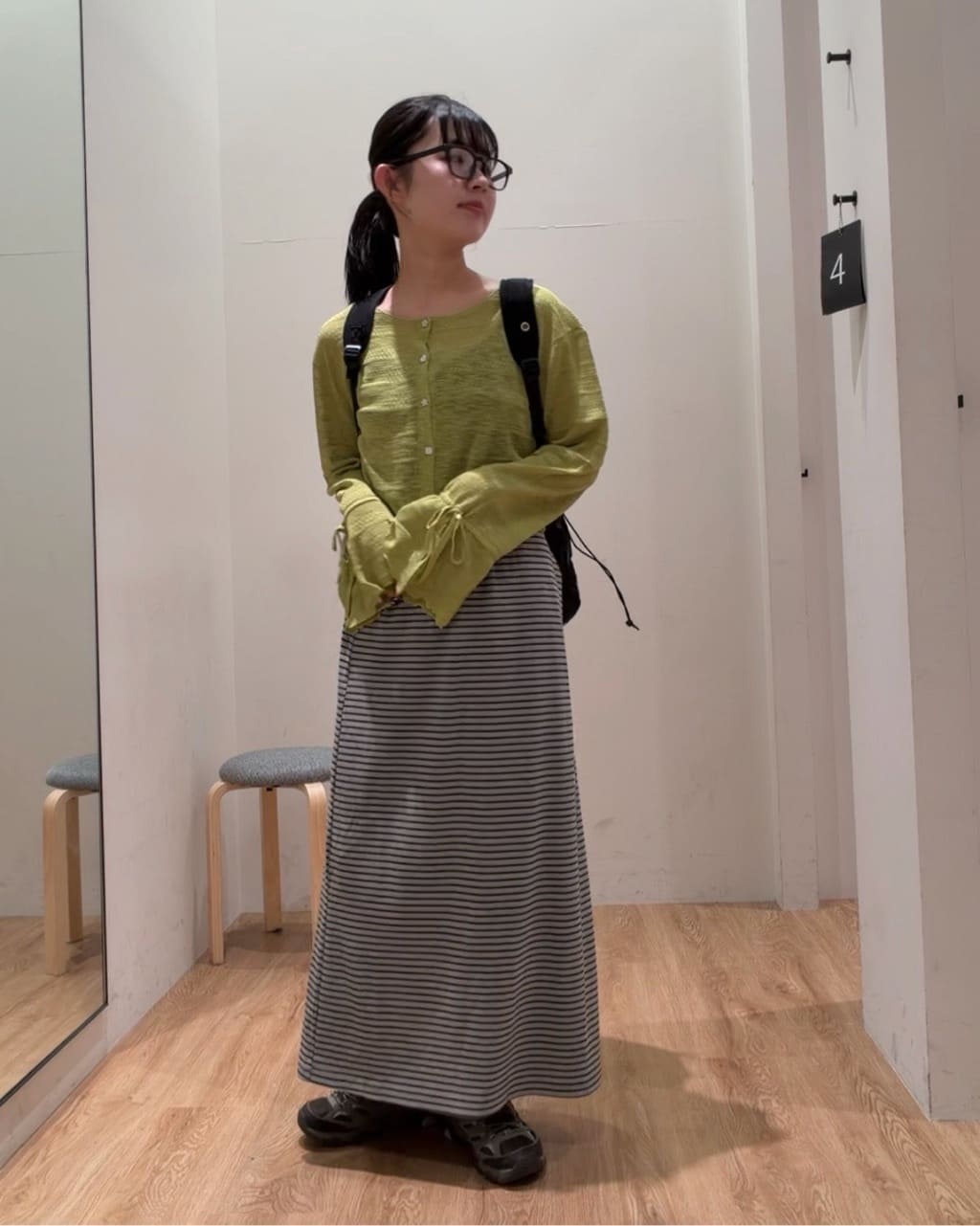umm. By Discoat 各種紐扣 Sheer Cardigan - Image 44