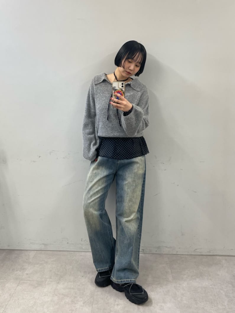 mystic Dot tiered pullover